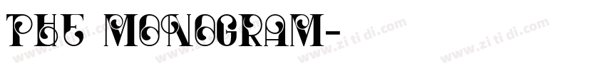 The Monogram字体转换